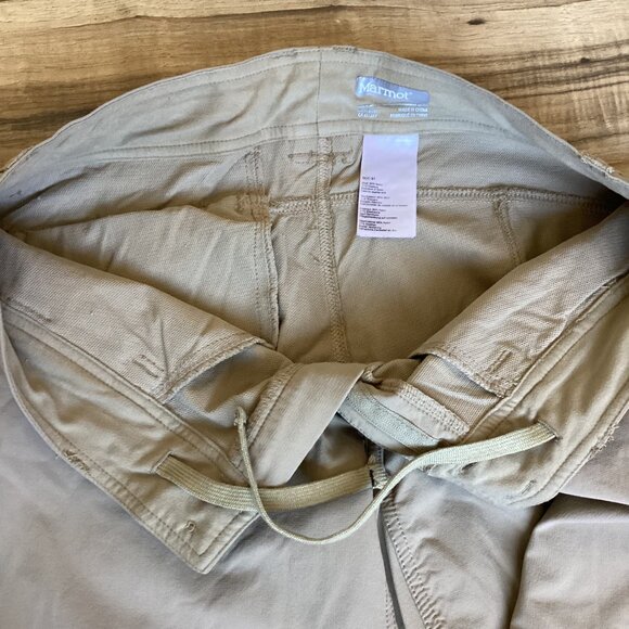Marmot Women's Tan Hiking Pants Size 8 - Picture 5 of 9